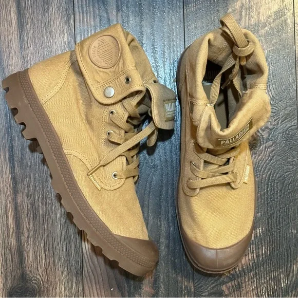 Palladium men’s baggy shoes / boots in Woodlin color way size 12 - Picture 9 of 16